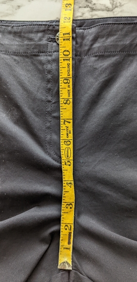 Talbots Black Chinos Plus Size NWT size 18 Tall - Picture 8 of 9